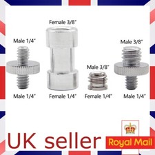 4 Pcs  Camera Tripod  Light Stand Thread Screw Adapter Set Male Female 1/4" 3/8" Tripodlar price