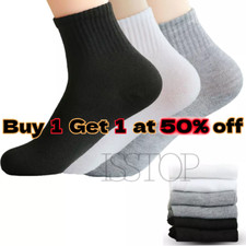 Lot 12 Pairs Mens Womens Ankle Quarter Crew Socks Sport Casual Cotton Socks US Soket Çorap price