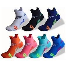 Compression Running Athletic Ankle Socks - Unisex Cushioned Low Cut Short Socks Soket Çorap price