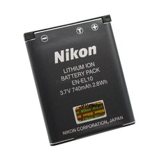 New Original Nikon EN-EL10 Battery for Nikon COOLPIX S203 S210 S220 S230 S60 S80 Digital Camera Batteries price