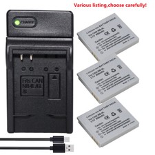 Battery or charger For Canon NB-4L Digital IXUS 60 65 70 75 80 82 55 30 40 50 55 Digital Camera Batteries price