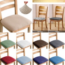 Stretch Thicken Dining Chair Seat Cover Spandex Slipcovers Wedding Party Decor Standart Sandalye price