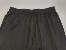 Real Essentials - Women's Wide Leg Loose Capris Pants - Black - Large Kadın Capri / Kapri price