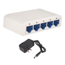 5 Port Data , Hub,Desktop Ethernet Splitter,Plug & Play Shielded Ports9881 Hub & Switch price