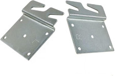 2Pcs Heavy Duty Universal Wood Bed Rail Hook Plates for Frame Bracket Headboard Yatak Başlığı price