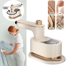 Mini Steam Iron Portable Handheld Travel Steam Iron 180°Rotating Handle 30s Heat Ütüler price
