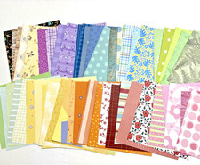 LOT 50 sheets 6 x 6 Mixed Scrapbook Paper & Cardstock Making junk journal supply Elişi Kağıdı price