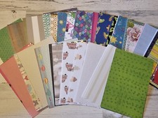 Set of 10 pieces of 4x6 card making or scrapbook paper or junk journal supplies Elişi Kağıdı price