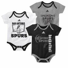 San Antonio Spurs 3pc Jersey 3point Creeper Set Infant Baby Bodysuit Bebek Zıbın Seti price
