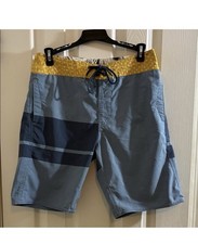 Volcom Slingers Board Shorts drawstring waist Size Small/28 Mens Swimming trunks Erkek Plaj Giyimi price