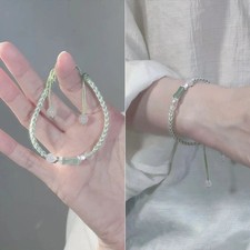 Fashion Bamboo Braided Bracelet Adjustable Bangle Men Women Couple Jewelry Gift Bijuteri Bilezik price