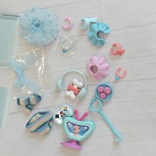 17 pcs LPS Accessories For Mini Pet Shop TV Skirt Bone Bow Kid Birthday Gift TV Aksesuarları price