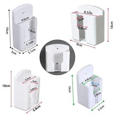 Universal White Air-Conditioner Remote Control Holder Wall Mounted Box-Storage Eşya Saklama Kutusu price