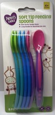 Parent's Choice Soft Tip Feeding Baby Spoons 6 Pack BPA free Tender Gums New Mama Kaşığı price
