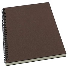 Spiral Notebook/Spiral Journal Lined, B5 Hard Kraft Cover Wirebound Notebook ... Spiralli Defter price