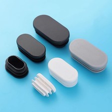Oval Plastic Pipe Tube Tubing Blanking Plugs End Caps Inserts Furniture Feet Mobilya Aksesuarları price