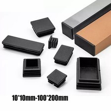 Rectangular Plastic End Caps For Tubing Blanking Plugs Inserts Furniture Feet Mobilya Aksesuarları price