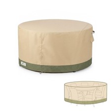 Outdoor Patio Round Furniture Cover Table Chair Set Cover Waterproof 600D Oxford Masa - Sandalye Seti / Takımı price