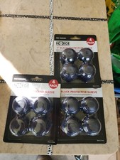 1”Black Rubber Leg Caps For Table Chair Furniture Leg Floor Protectors Set Of 12 Masa - Sandalye Seti / Takımı price