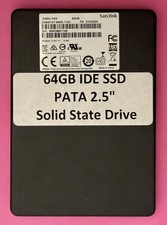 New SanDisk 64GB SSD Internal 2.5” IDE 44-pin PATA Solid State Drive for Laptops SSD / Solid State Drive price