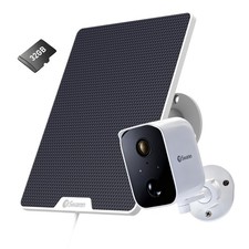 Solar Security Cameras Wireless Outdoor SD Storage 32GB with solar panel Security Cameras price