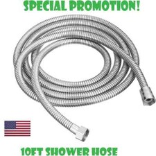 10FT Shower Head Hose Handheld Extra Long Stainless Steel Bathroom Flexible Tube Shower Head price
