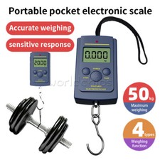 50KG Digital Electronic Scale Fishing Luggage Hanging Hook Kitchen Weighing Tool Scales & Weighing Scales price