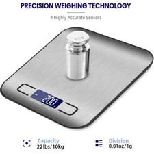 22lb Digital Food Scale, 1g/0.1oz Precise Weight Grams OZ Ml for Cooking Baking Scales & Weighing Scales price