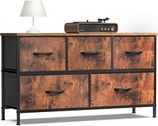5 Drawers Dresser for Bedroom Wood Top Organizer Storage Drawers Fabric Dresser Dresser price