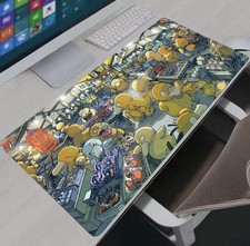 Pokemon Shiny Psyduck At The Market Unbranded Playmat Speed Desk Mousepad 24” Desk price