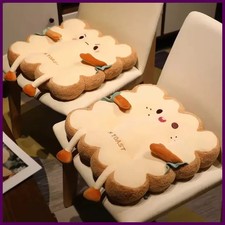 Comfy Cartoon Toast-Shaped Seat & Back Cushion – Washable Anti-Fatigue Pillow Cushion / Furniture Pillow price