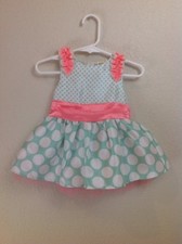 Harajuku Mini Girl’s Baby Infant Beautiful Easter Dress Size 6 Months Sleeveless Baby Dress price