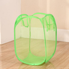 Folding Dirty Laundry Sorting Basket Washing Frame Bathroom Cloth Mesh Storage B Laundry Basket price