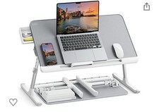 Foldable Laptop Bed Tray Desk, Adjustable Laptop Bed Table with Heights Office Side Table price