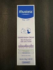 Mustela Diaper Rash Cream 123 Skin Protectant Zinc Oxide Fragrance Free Baby NEW Diaper Rash Cream price
