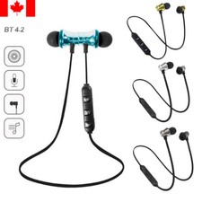 In-Ear Wireless Bluetooth 4.2 Headset Magnetic Earphones For iPhone Samsung LG.. Bluetooth Headset price