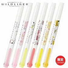 Snoopy Zebra Mildliner Highlighter Pens Two Tip Limited Edition Peanuts Cute Set Highlighter Pen price
