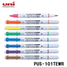 Uni PROPUS 2 ECOWRITER Highlighter pen 8 Colors Select PUS-101TEWR Highlighter Pen price