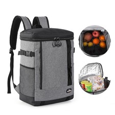 30 Cans Backpack Cooler Insulated Leakproof Camping Picnic Double Deck Lunch Bag Coolers price