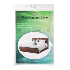 Fitted Plastic Mattress Protector Queen and Full size available Mattress Protector price