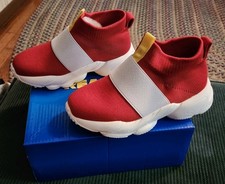 Unisex Kids Red White Slip-On Casual Shoes EU 30 US 12 Unisex Children's Casual Shoes price