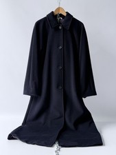 Max Mara Navy Blue Wool Long Coat Size EU 40 Long Coat price