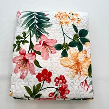3-Piece Quilt Set Bedspread Lightweight Reversible Coverlet Set FLOWER GARDEN Bedspread price