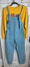 Lucy & Yak Women Overalls Jumpsuit Organic Cotton Corduroy Dungarees Green Sz 6R Women's Jumpsuit and Dungarees price