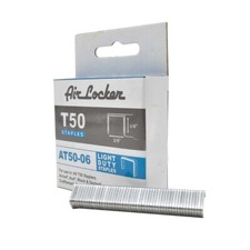 T50 20 Ga. 1/4" L. x3/8" Crown Galvanized Fine Wire Steel Staple 1000/pk AT50-06 Staple Wire price