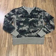 Champion Mens Sweatshirt Classic Jersey Pullover Camo T-Shirt Long Sleeve Logo T-Shirt & Sweatshirt (Outdoor) price