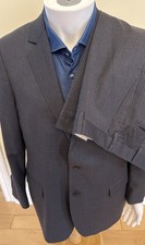 Brooks Brothers 1818 Fitzgerald Italy  42R/W36 / 29” 2pc Pinstripe Suit Wool Men's Suit price