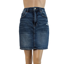 American Eagle Denim Jean Mom Skirt Women's Size 6 Jeans / Denim Skirt price