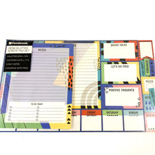 Pembrook Desk Blotter & Note Pad Set With Adhesive Note Pads 20" X 12" Blotter Desk Pad Set price