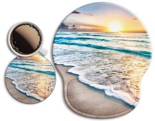 Ergonomic Mouse Pad with Wrist Support Rest and Coaster for Computer Desk Office Desk Pad Set price